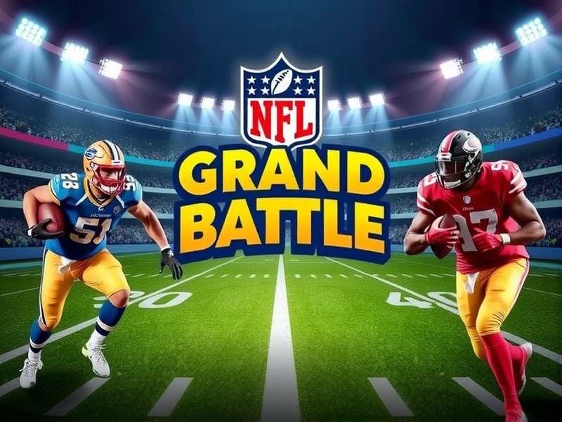 Desi NFL Grand Battle Game Banner